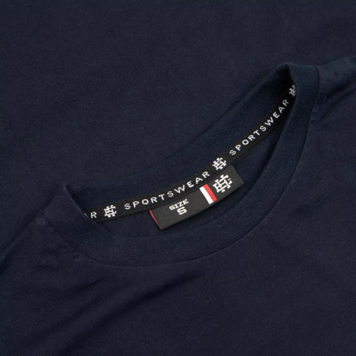 Koszulka T-shirt męski Extreme Hobby "BULLTERIER" - granatowy