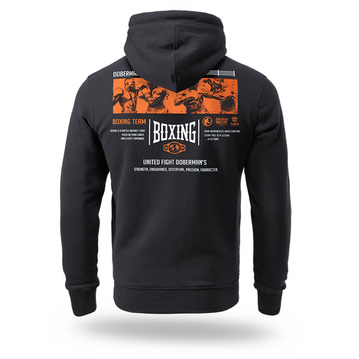 Dobermans Aggressive "COMICS BOXING II BK360A" Hoodie - Black