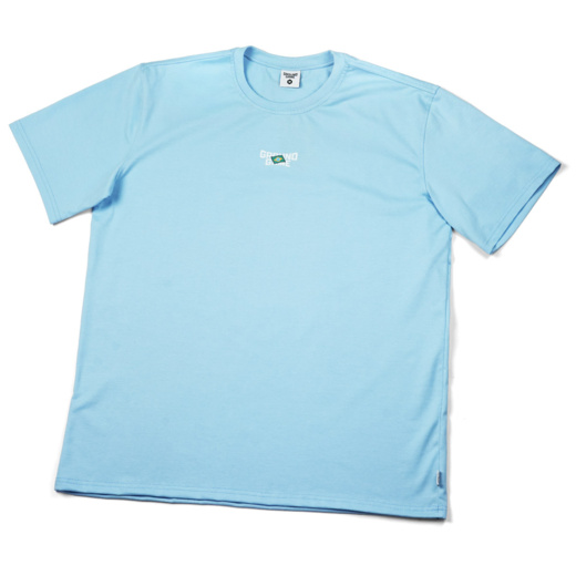 Koszulka T-shirt Oversize Ground Game "Favela" - niebieski
