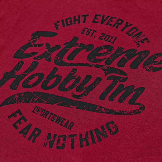 Extreme Hobby "WHEEL" Classic Sweatshirt - Burgundy