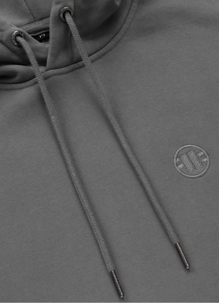  PIT BULL Washed Men&#39;s Hoodie &quot;Lancaster II&quot; - Gray