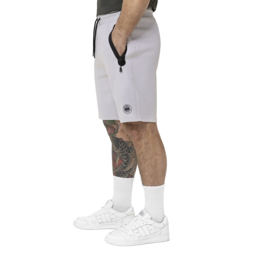 Szorty dresowe męskie PIT BULL "DOGWOOD" - biało-niebieski