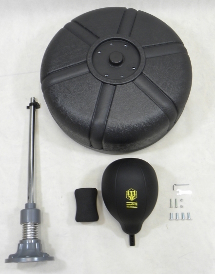 Freestanding adjustable punching ball MASTERS GR-PRO black