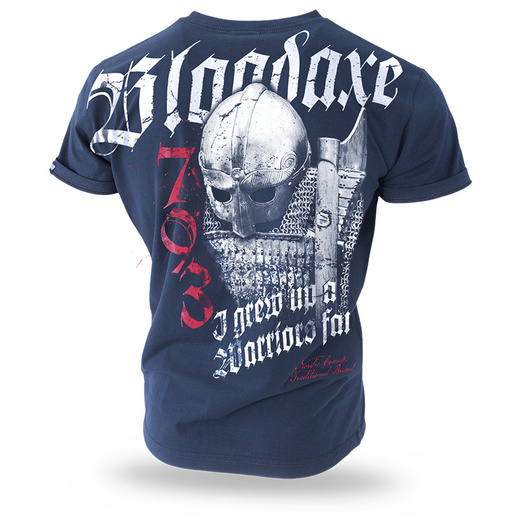 Dobermans Aggressive T-shirt &quot;Bloodaxe TS190&quot; - navy blue