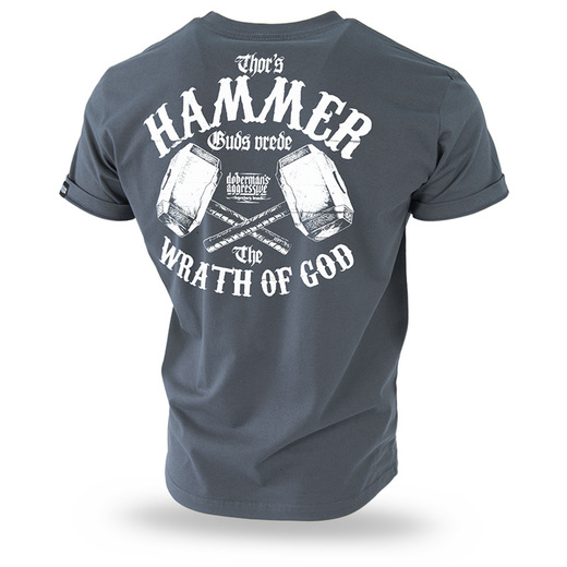T-shirt Dobermans Aggressive &quot;THOR HAMMER&quot; TS298G - graphite
