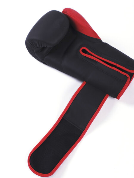 MANTO ESSENTIAL boxing gloves - black and red