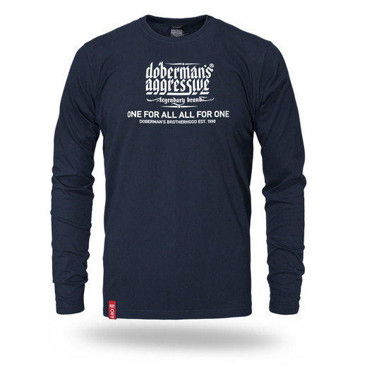 Longsleeve Dobermans Aggressive "LEGANCY" LS403 - navy blue