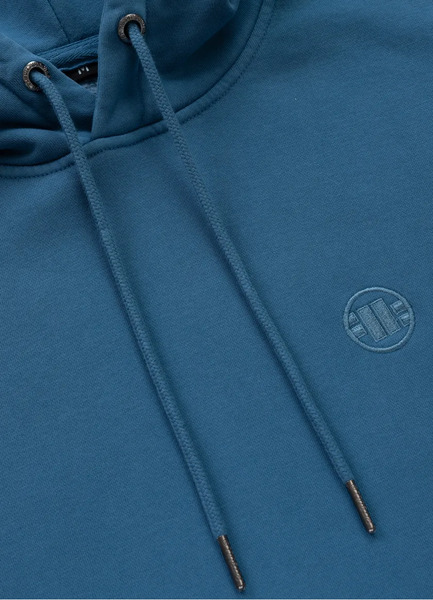  PIT BULL Washed Men&#39;s Hoodie &quot;Lancaster II&quot; - Blue