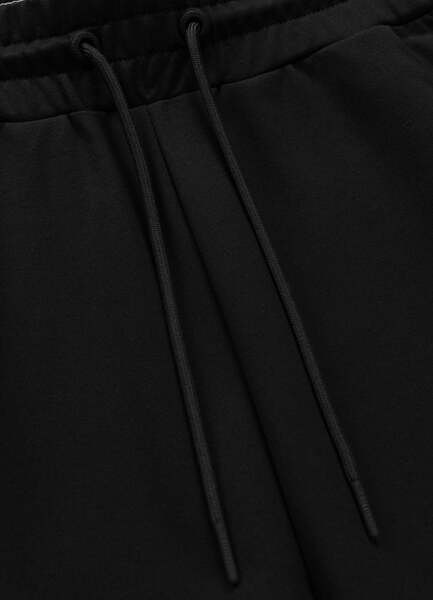 Spodnie dresowe PIT BULL "TAPE PARKER" - czarny