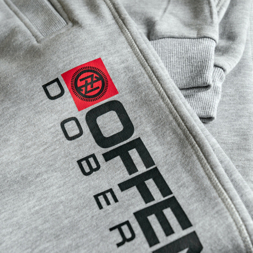 Spodnie dresowe Dobermans Aggressive "Classic Sun SPD349" - szare