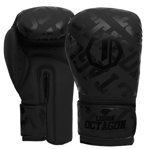 Rękawice bokserskie Legion Octagon Eclipse black/black