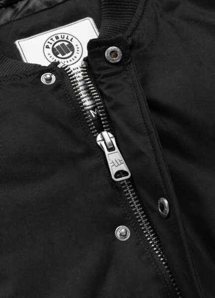 PIT BULL &quot;RADFORD&quot; transitional baseball jacket - black/black