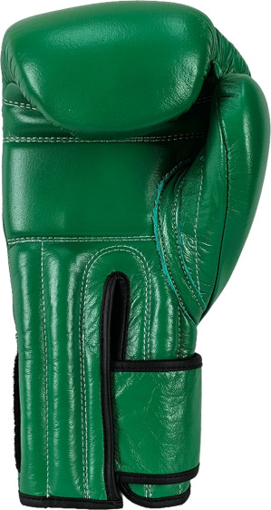 Rękawice bokserskie skórzane Masters RBT-GREENSTRIKE - zielone 12oz