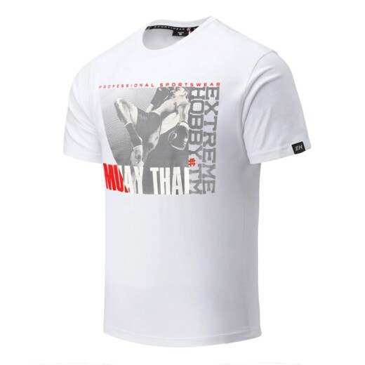 Extreme Hobby &quot;MUAY THAI PRO&quot; T-shirt &#39;23 - white