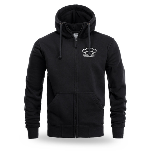 Dobermans Aggressive &quot;ONE CREW GANGLAND BZ384&quot; Zip-Up Hoodie - Black