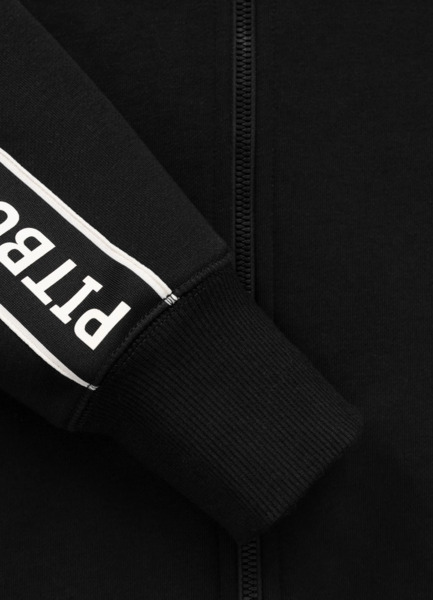 Bluza męska rozpinana PIT BULL "NEXUS" - czarny