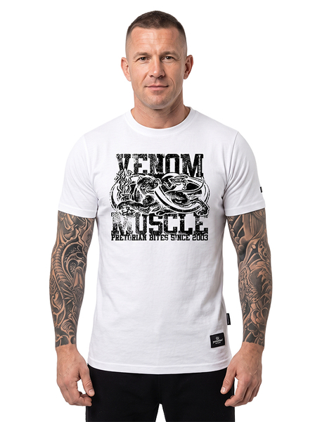 Koszulka Pretorian "Venom vs Muscle" - biała