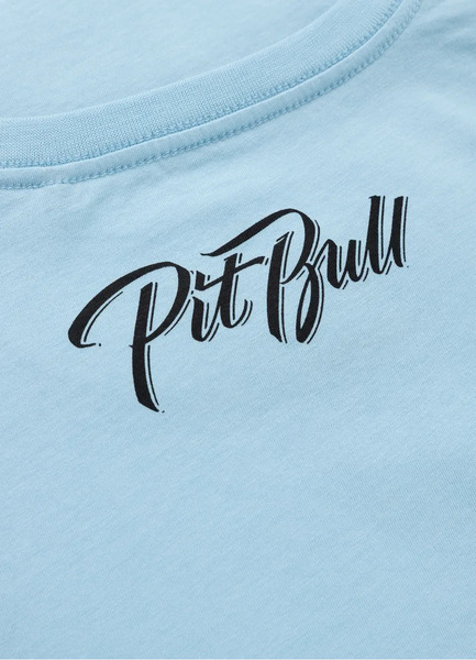 PIT BULL &quot;EL JEFFE&quot; men&#39;s t-shirt - light blue
