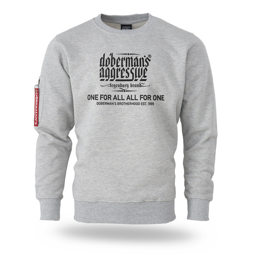Dobermans Aggressive "CLASSIC LEGANCY" BCK403 sweatshirt - gray