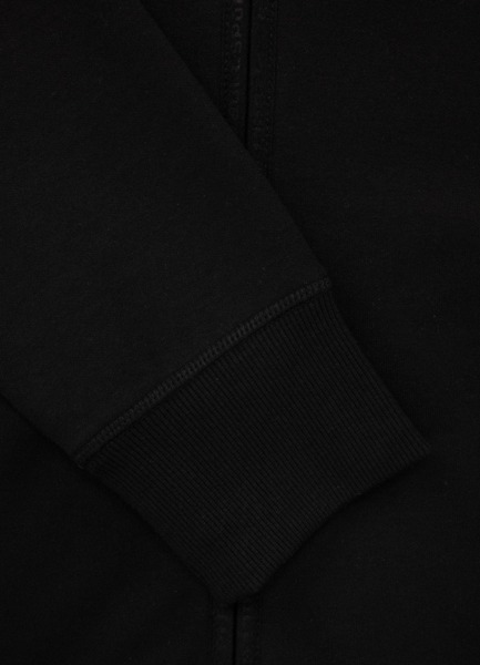 PIT BULL &quot;Beachfront&quot; zip-up sweatshirt with hood - black