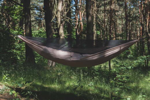 Hamak TIGERWOOD Lekki Ważka V2 – z Moskitierą - pustynny