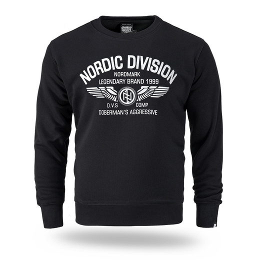 Bluza Dobermans Aggressive "N.DIVISION BC409" - czarna