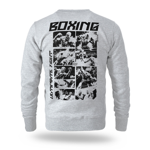 Bluza Dobermans Aggressive "COMICS BOXING" BC359E - szara