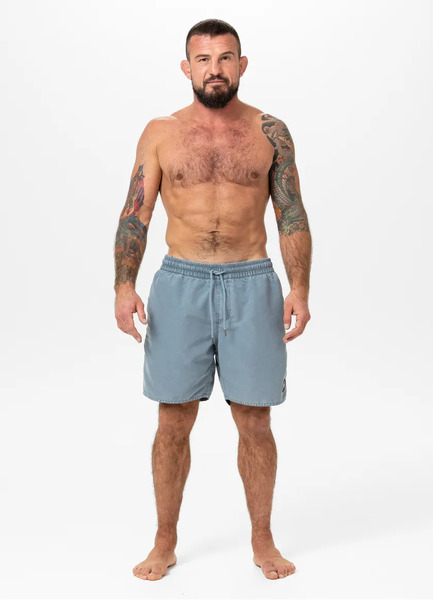 PIT BULL &quot;BALFOUR&quot; men&#39;s swimming shorts - blue