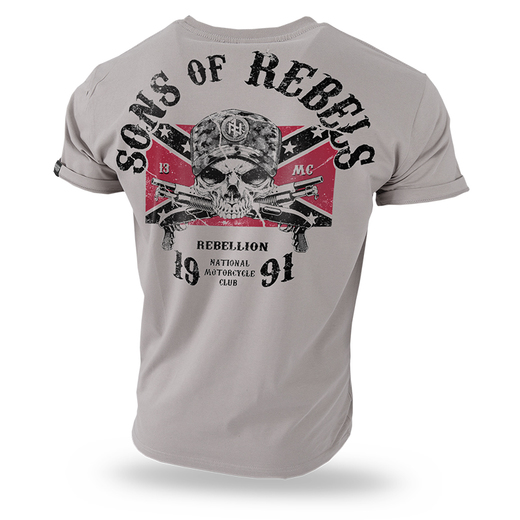 Koszulka T-shirt Dobermans Aggressive "Sons of Rebels TS196" - beżowa