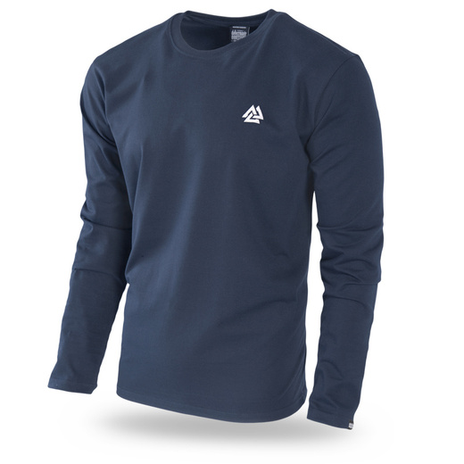 Longsleeve Dobermans Aggressive "VALKNUT" LS251" - granatowy