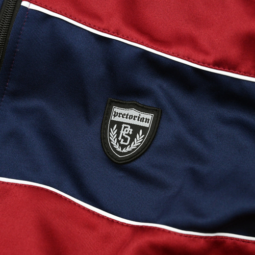 Bluza rozpinana Pretorian "Shield" - bordowa