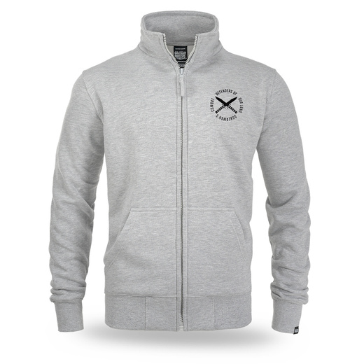 Dobermans Aggressive "TACTICAL II BCZ415" Zip-Up Sweatshirt - Gray