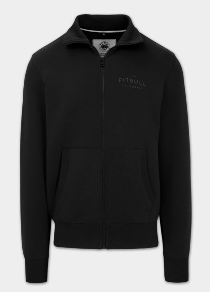 Bluza rozpinana PIT BULL "SAMPSON" - czarny