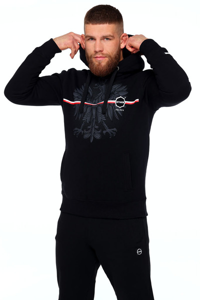 Octagon &quot;Poland&quot; Hoodie - Black