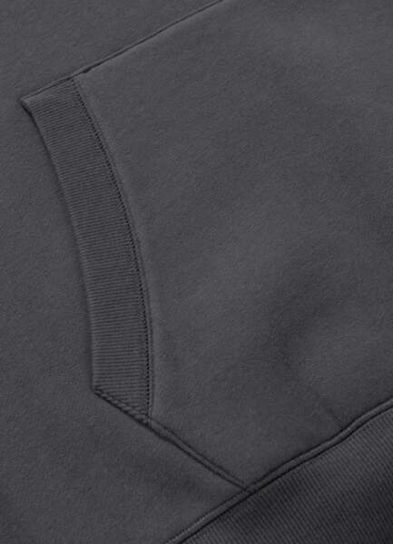 Bluza męska z kapturem PIT BULL "NORTON" - grafitowy