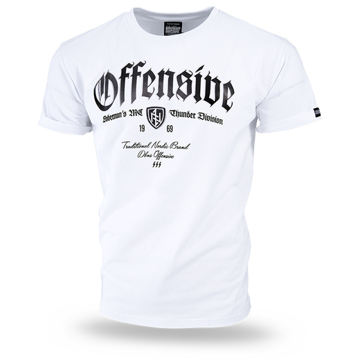 T-shirt Dobermans Aggressive "Thunder Offensive TS225" - white