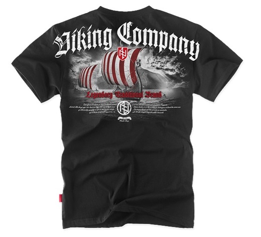 Koszulka T-shirt Dobermans Aggressive "Viking Company TS130" - czarna