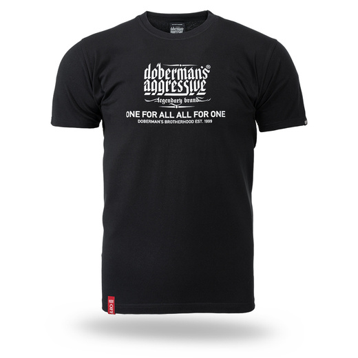 Koszulka T-shirt Dobermans Aggressive "LEGANCY TS403" - czarna