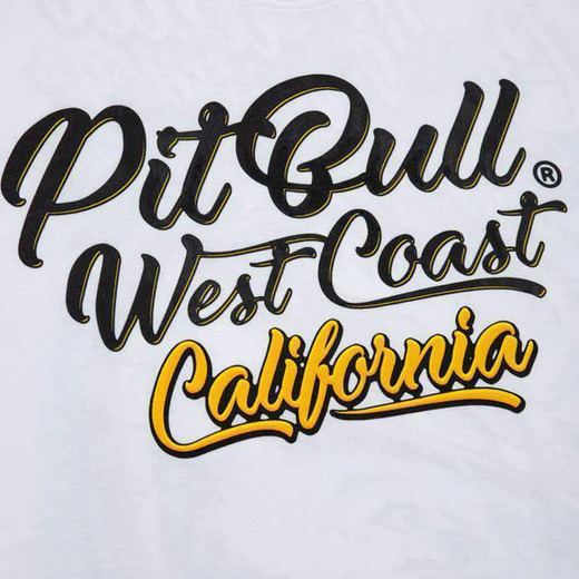 PIT BULL &quot;SURFDOG&quot; Men&#39;s T-Shirt - White