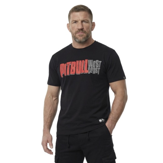 PIT BULL "REBEL BORN" Men's T-Shirt - Black