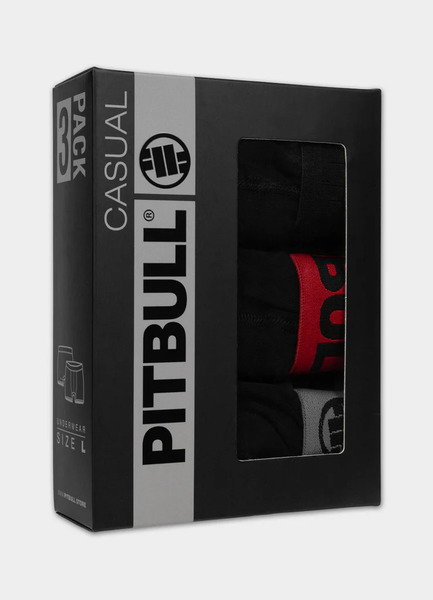 Bokserki PIT BULL TAPE COLOR 3-pak