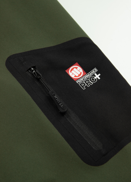 Kurtka softshell PIT BULL "Rockfish" '23 - oliwkowa