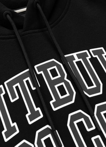Bluza męska z kapturem PIT BULL "SO CAL" - czarny