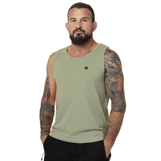 Tank Top męski PIT BULL Coolmax "SCOTT" - szałwiowy