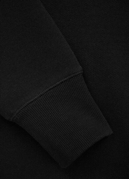 Bluza PIT BULL "Pique Logo" - czarna