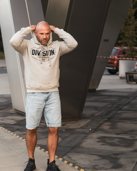 Koszulka T-shirt Dobermans Aggressive "STAMP" TS380 - beżowa