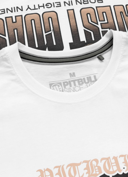 PIT BULL "BEST COAST" Men's T-Shirt - White