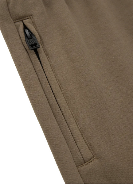 Spodnie dresowe PIT BULL "Saturn" - brązowe