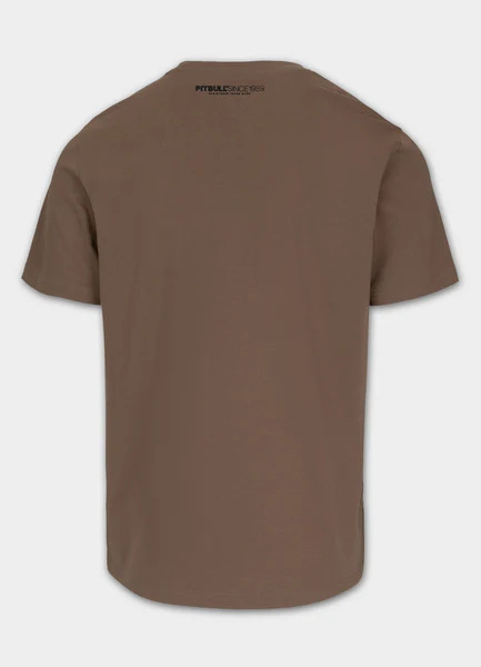T-shirt Koszulka PIT BULL "Casino" - ciemny brązowy