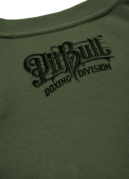 PIT BULL &quot;Vintage Boxing&quot; &#39;22 sweatshirt - olive
